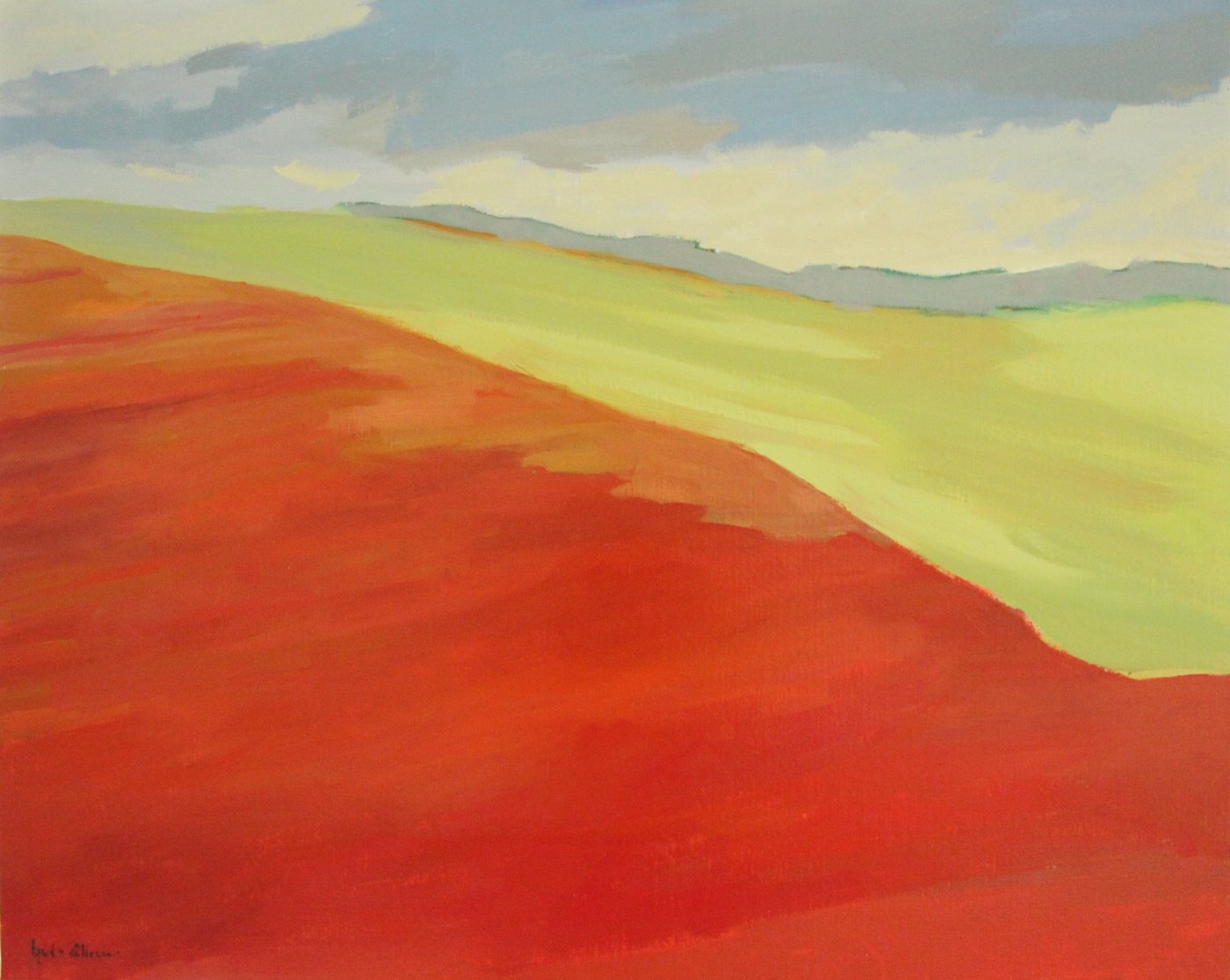 La colline rouge