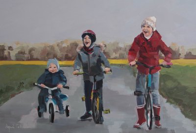 Les trois cyclistes