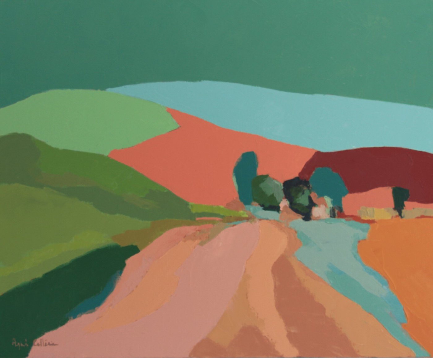 Paysage du Tarn- Bertre