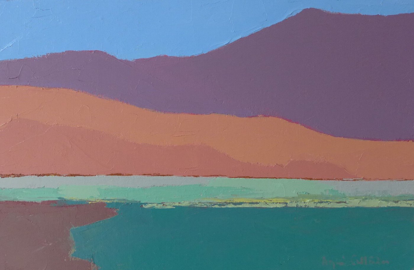 Plaine de Namibie