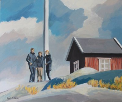 Sur l'île de Vrangö